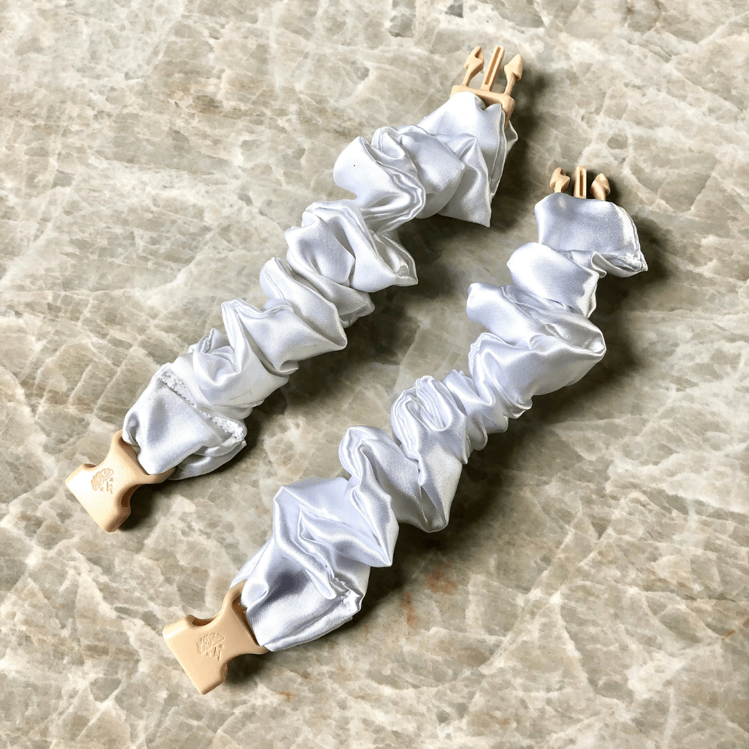 The Midnight Hold: Recycled Satin Scrunchie