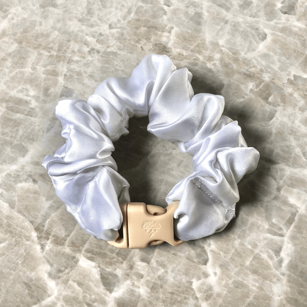 The Midnight Hold: Recycled Satin Scrunchie