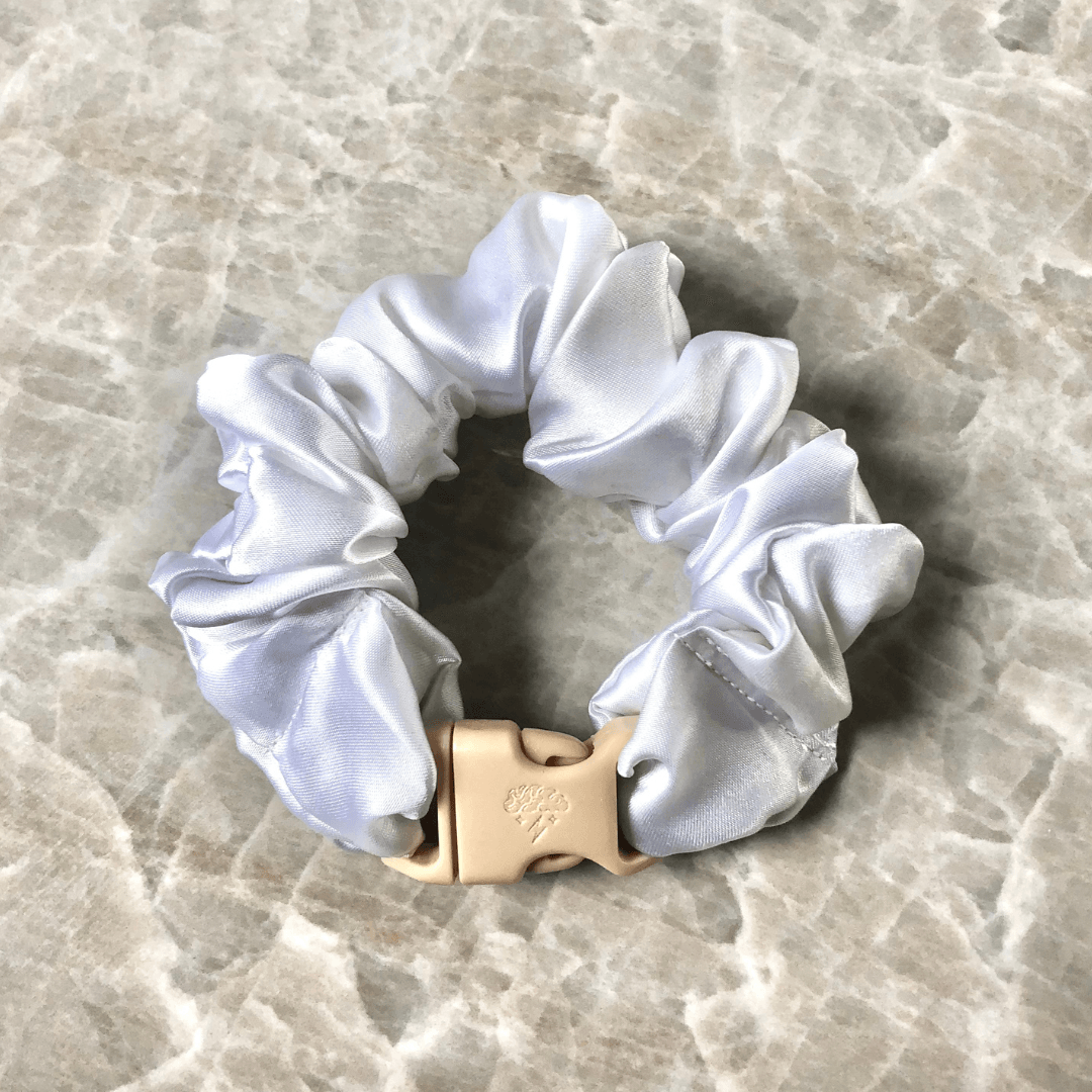 The Midnight Hold: Recycled Satin Scrunchie
